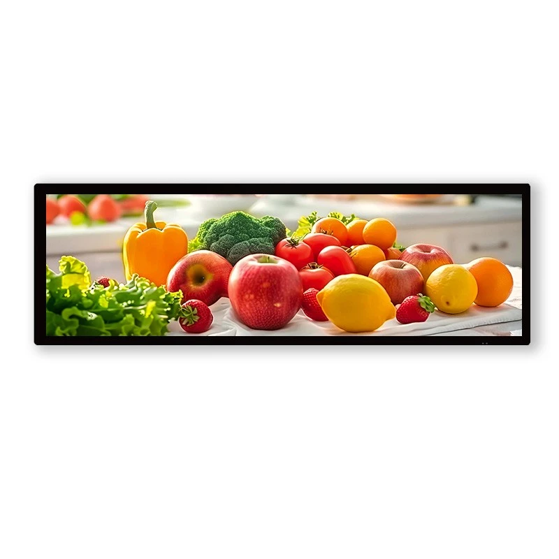 Upau wa LCD wa Inchi 36.8 Onyesha Skrini ya Uso Mbili