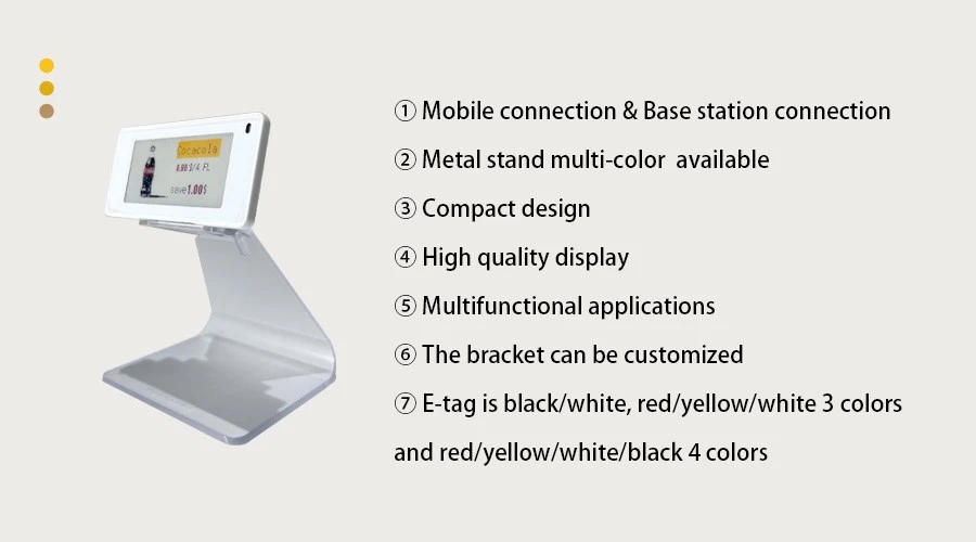 2.13 inch electronic acrylic holder